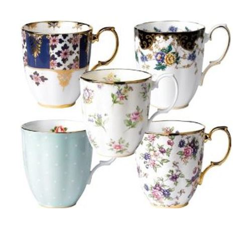 AANBIEDING: Bekers uit de 100 Jaar Royal Albert Collectie