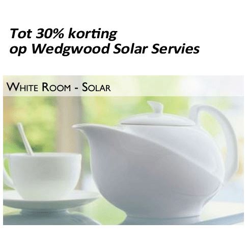 AANBIEDING Wedgwood SOLAR servies