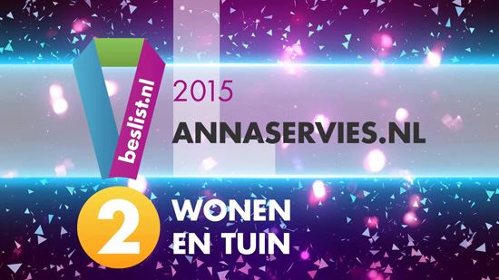 Annaservies.nl tweede bij Beslist.nl Webshop Awards 2015