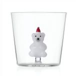 Ichendorf Milano Christmas Tales Waterglas Beer met Kerstmuts 350 ml