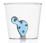 Ichendorf Milano Desert Plants Waterglas Cactus 350 ml - blauw