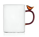 Ichendorf Milano Birds Glazen Mok Amber Bird