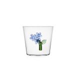 Ichendorf Milano Botanica Waterglas Light Blue Flower 350 ml