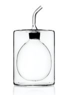 Ichendorf Milano Cilindro dubbelwandige olie- en azijnfles 180 ml