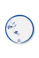 Pip Studio Pip & The Blue Bird Gebaksbord 15 cm - wit 
