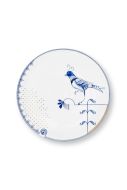 Pip Studio Pip & The Blue Bird Dinerbord 25,5 cm - wit 