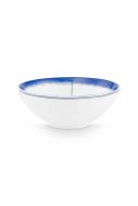 Pip Studio Pip & The Blue Bird Kom 12 cm - wit 