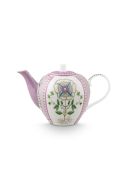 Pip Studio Lily & Lotus Theepot Tiles Lilac 1.6 ltr