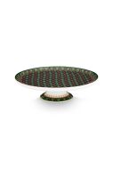 Pip Studio Berry Blues Taartschaal op voet 21 cm - Clover Green