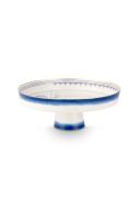 Pip Studio Pip & The Blue Bird Metalen Serveerschaal 30 cm - blauw 