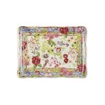 Gien Millefleurs Serveerschaal 17.8 x 13.5 cm
