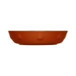 Iittala Solare Diep Bord Terracotta 22 cm