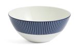 Wedgwood Gio Pinstripe Soup/Cereal bowl Blue 16 cm
