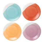 Royal Doulton 1815 Brights Ontbijtbord 24 cm - Set van 4