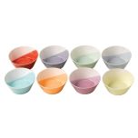 Royal Doulton 1815 Brights Tapasschaaltje rond 11 cm - Set van 8 
