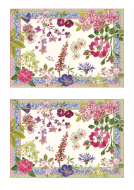 Gien Millefleurs Placemat 36 x 51 cm - set van 2
