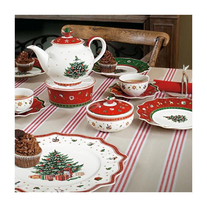 Villeroy & Boch Christmas Toy's Delight Ontbijtset voor 2, wit