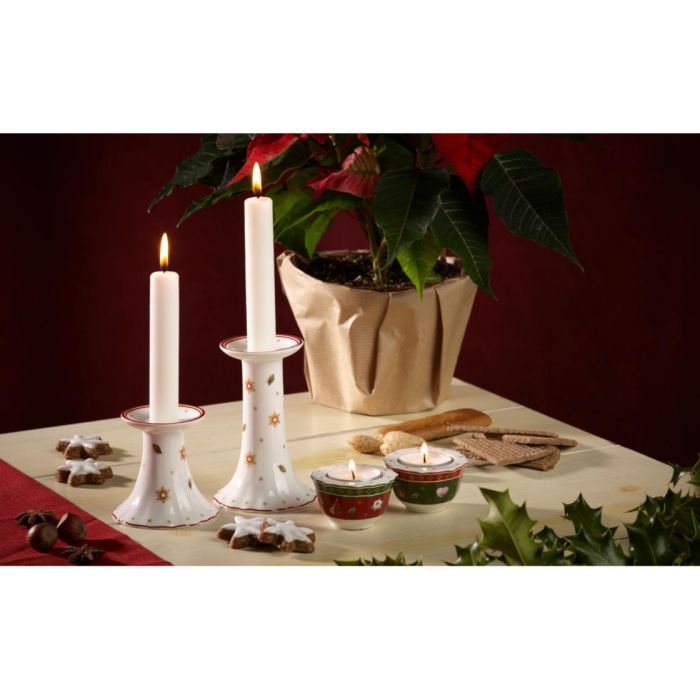 Villeroy & Boch Toy's Delight Decoration theelichthouder koffiepot, wit/rood, 16 x 9,5 x 9 cm : Villeroy & Boch Villeroy & Boch Toy's Delight Decoration theelichthouder koffiepot, wit/rood, 16 x 9,5 x 9 cm : Villeroy & Boch