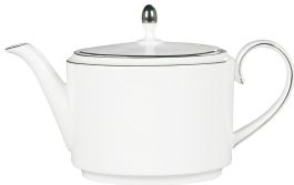 Vera Wang By Wedgwood Blanc Sur Blanc Sugar Bowl - White-on-White Ceramic