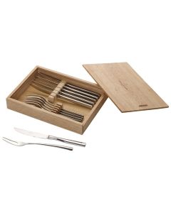 Villeroy & Boch Piemont Steakbestek 12-delig (in houten kistje)