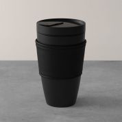 Villeroy & Boch Manufacture Rock Coffee to Go Beker 0.35 ltr - mat zwart