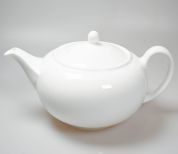 Wedgwood White China Theepot 0.80 ltr ( oud model )