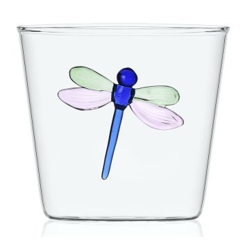Ichendorf Milano Garden Picnic Waterglas Dragonfly 350 ml