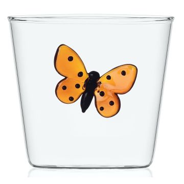  Ichendorf Milano Garden Picnic Waterglas Red Butterfly 350 ml