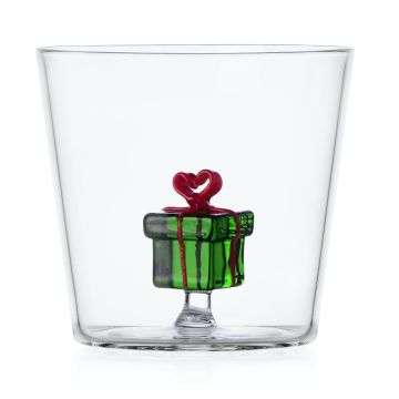 Ichendorf Milano Christmas Tales Waterglas Groen Geschenk 350 ml