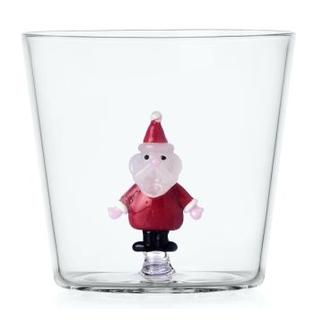 Ichendorf Milano Christmas Tales Waterglas Kerstman 350 ml