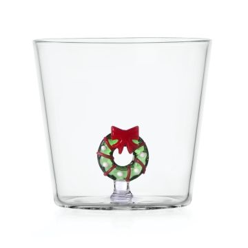 Ichendorf Milano Christmas Tales Waterglas Kerstkrans 350 ml 