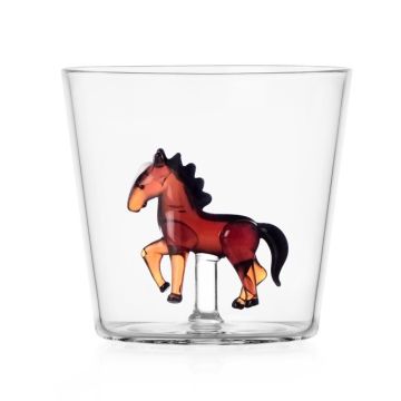 Ichendorf Milano Animal Farm Waterglas Horse 350 ml