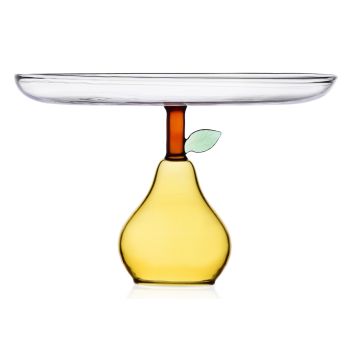 Ichendorf Milano Fruits and Flowers Serveerschaal Peervormig - geel