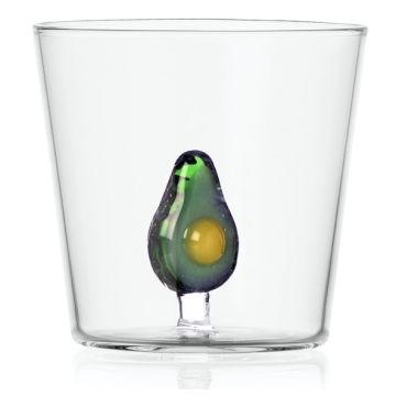 Ichendorf Milano Fruits & Flowers Waterglas Avocado 350ml 