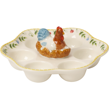 Villeroy & Boch Pasen Spring Awakening eierbord haan en kip