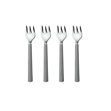 Georg Jensen Bernadotte Gebaksvorkjes RVS Giftbox - set van 4