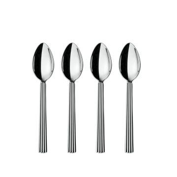 Georg Jensen Bernadotte Theelepels Groot RVS Giftbox - set van 4