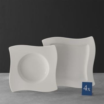 Villeroy & Boch New Wave 8-delige Serviesset 4-personen 