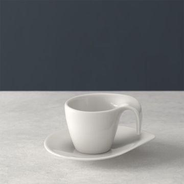 Villeroy & Boch Flow Espressokop en schotel