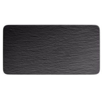 Villeroy & Boch Manufacture Rock Serveerschaal rechthoekig 35x18 cm