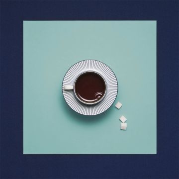 Wedgwood Gio Pinstripe Kop en schotel White 220 ml