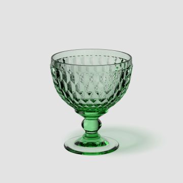 Villeroy & Boch Boston Coloured Dessertschaaltje met voet 12,5 cm - Groen