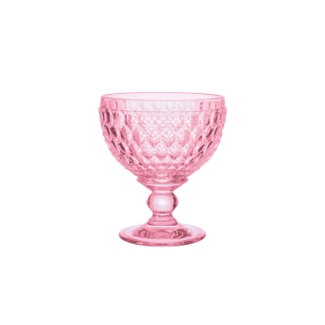Villeroy & Boch Boston Coloured Dessertschaaltje met voet 12,5 cm - Roze