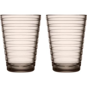 Iittala Aino Aalto Waterglas 330 ml Linnen – set van 2