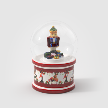 Villeroy & Boch Christmas Christmas Toys Sneeuwbol groot, notenkraker 13x13x17 cm
