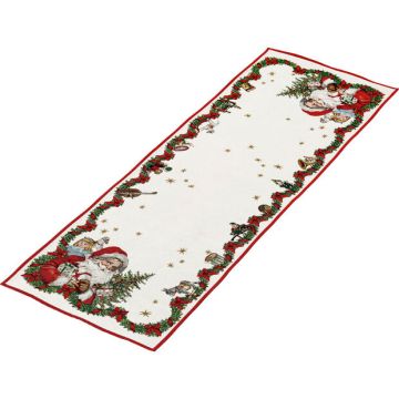Villeroy & Boch Toy's Fantasy Gobelin loper XL Santa, 49 x 143 cm