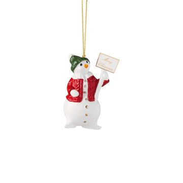 Villeroy en Boch Christmas Classics Ornament Sneeuwpop 