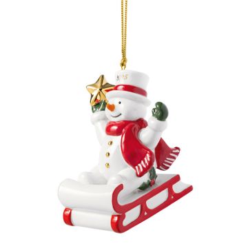 Villeroy & Boch Christmas Classics Ornament Sneeuwpop