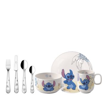 Villeroy & Boch Disney Stitch Kinderservies-set 7-delig
