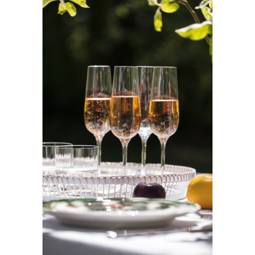 Villeroy & Boch Rose Garden Champagneglas - Set van 4